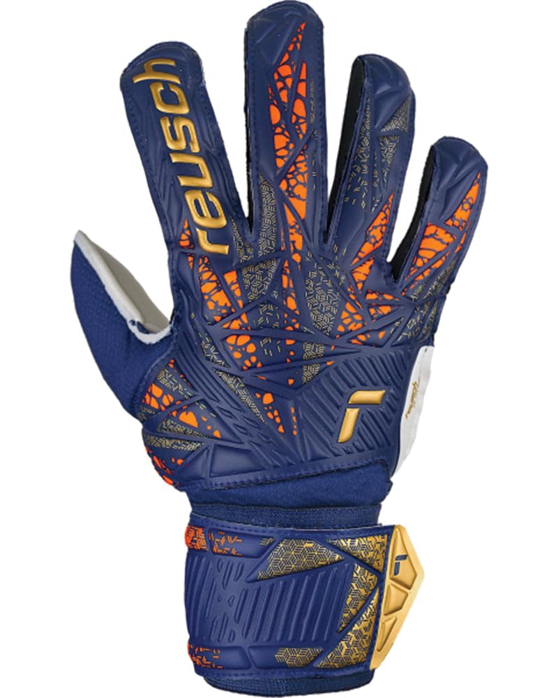 Reusch ATTRAKT Solid Blue-Gold 9,5 : gants durables - 6