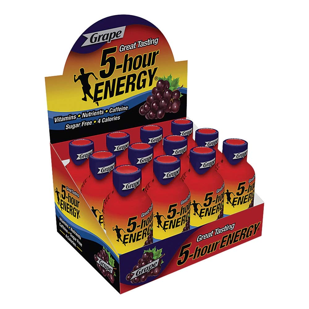 5-hour ENERGY Sugar Free Grape Energy Shot 1.93 oz.