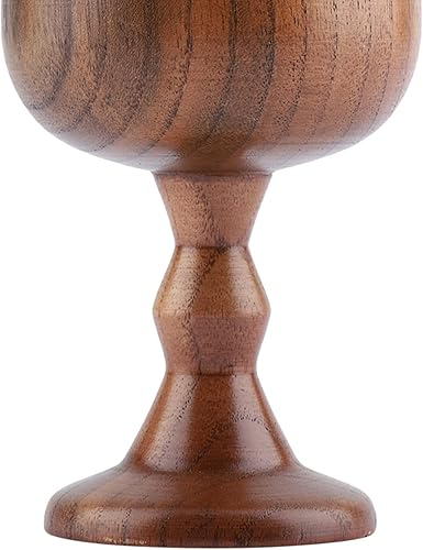 Miniatura 9 de Copa de vino tinto de madera, copa de vino de madera, copa de santo grial, copa de cáliz, copa de cáliz de madera maciza, copa de comunión para el