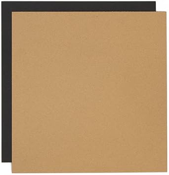 Craftelier Chipboards 30 Stück - 2mm Dicke, 20x20cm Grau Für Scrapbooking & Basteln
