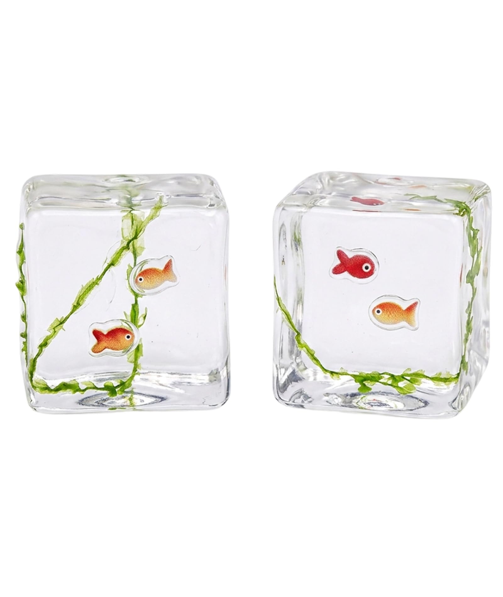 Title: 2-Piece Taba Squishy Goldfish Ice Cube Squishy Toy, Squeezable Charm Bag Pendant and Keychain Accessory for Students and Office Workers-image-18