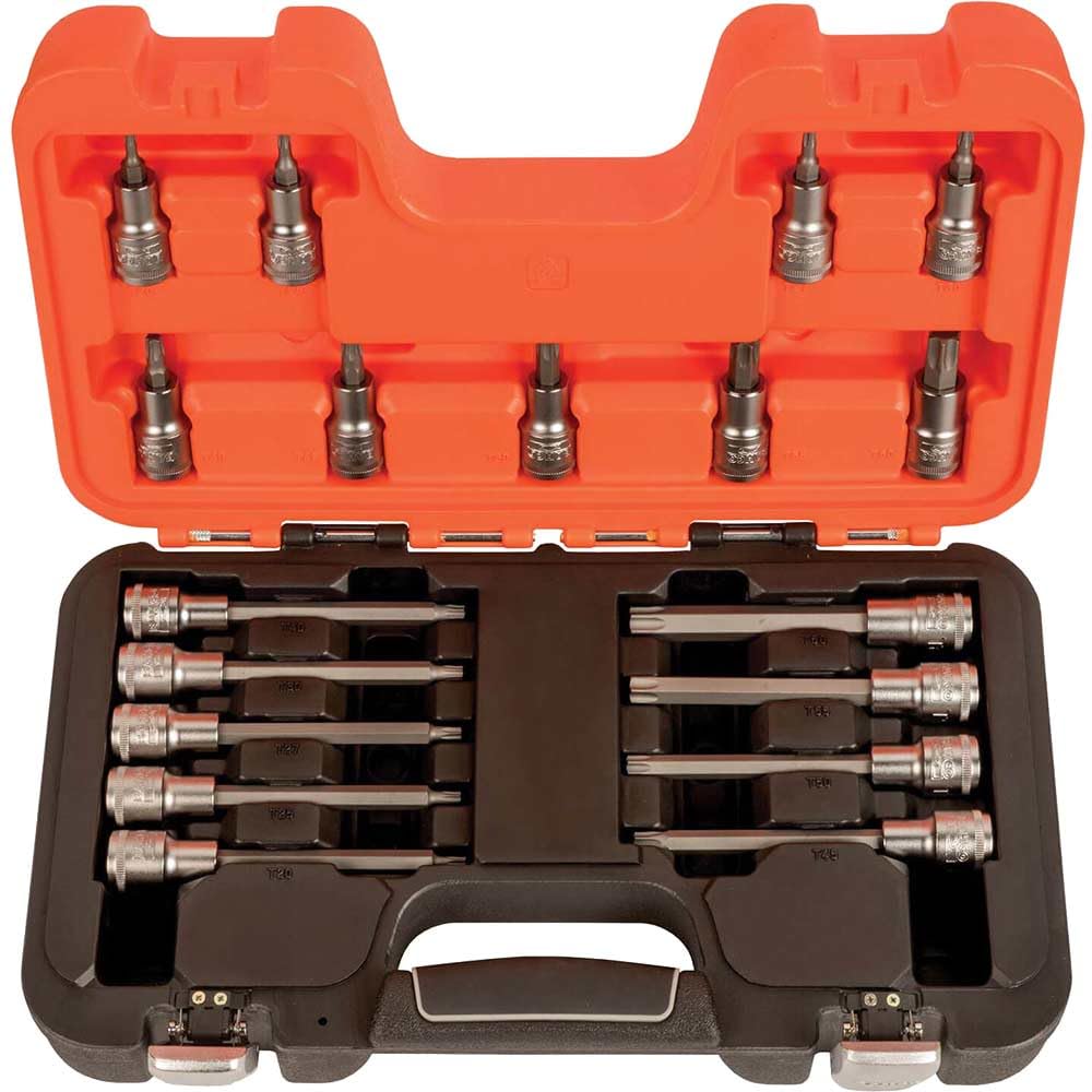 Bahco 1/2in Drive Socket Set, 18 Piece S18TORX