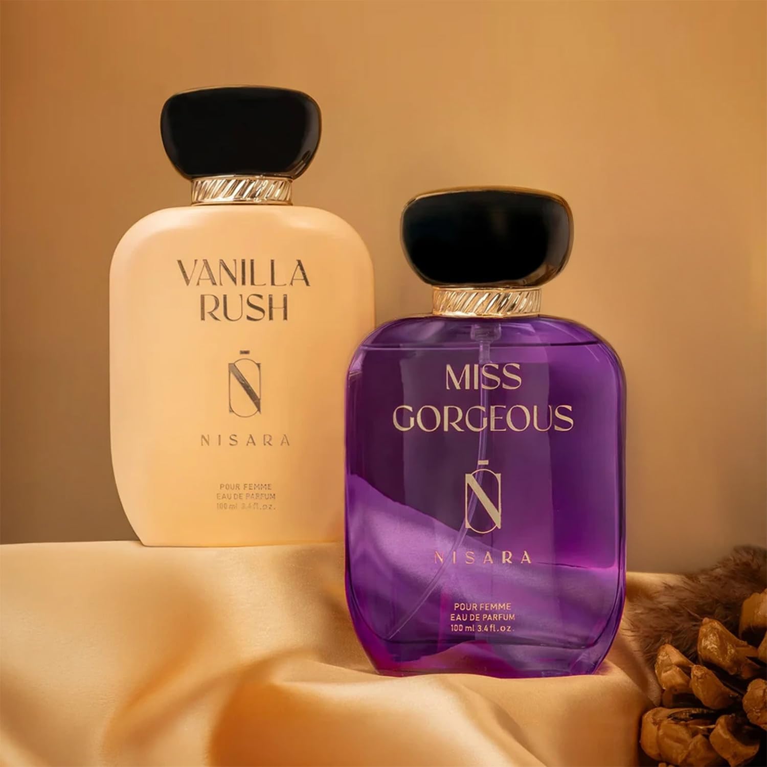 Nisara Vanilla Rush Perfume For Woman 100 ml (100ml Pack of 2 Bestsellers, Vanilla) 2
