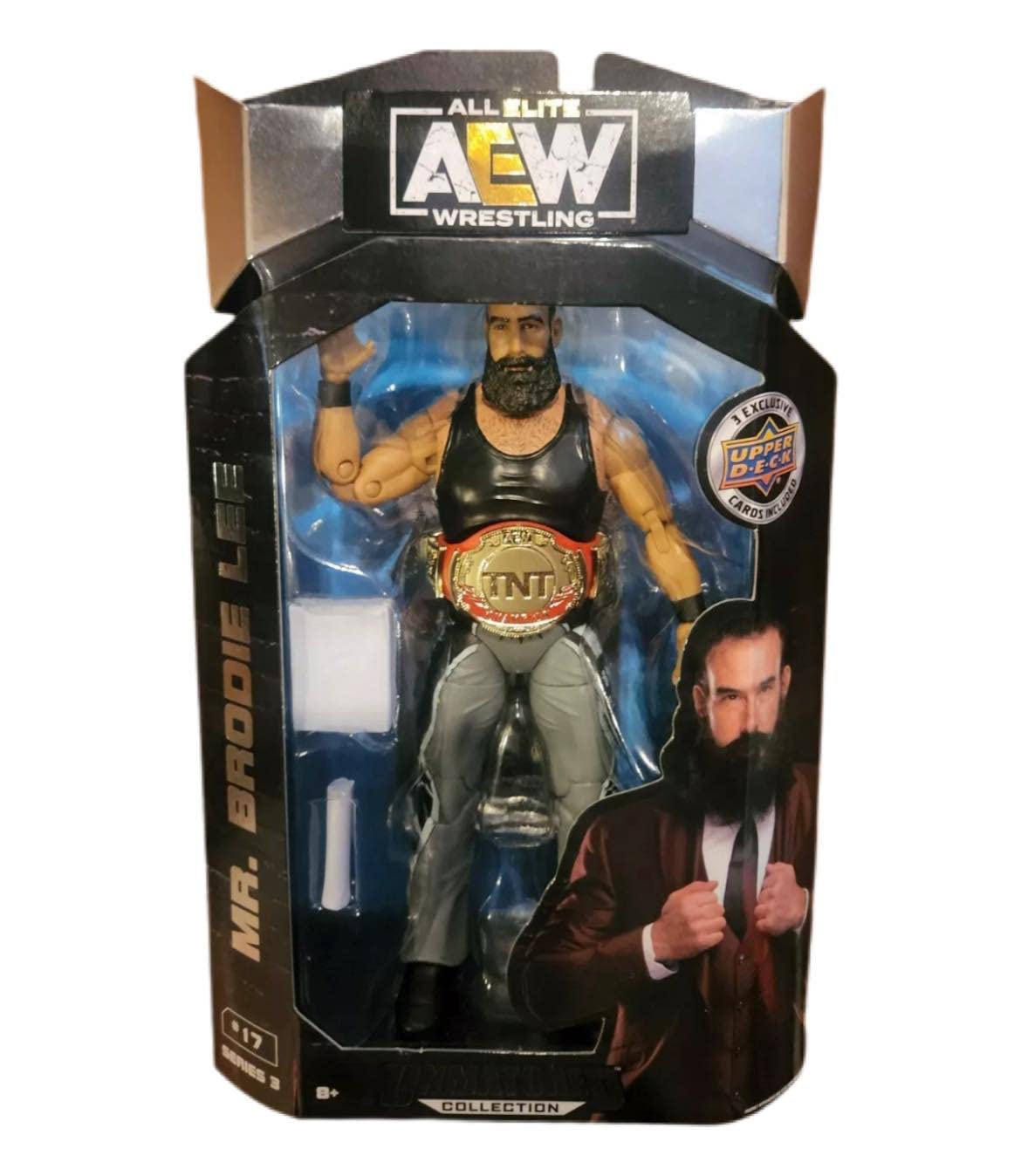AEW Unmatched Unrivaled Luminaries Collection Wrestling Action Figure (Choose Wrestler) (Mr. Brodie Lee)