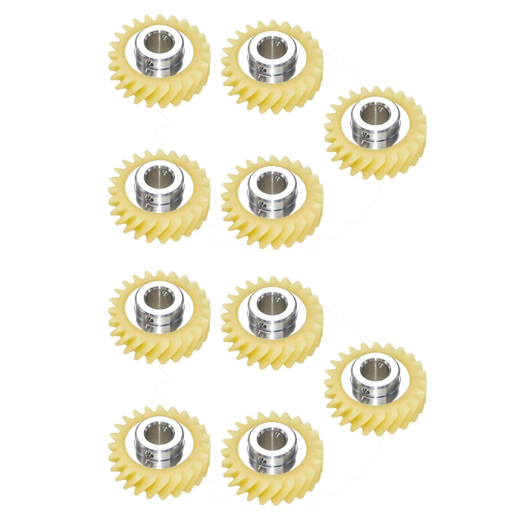 Vjsujehgy W10112253 Mixer Worm Gear for & for Mixers Replaces 4162897 4169830 AP4295669 10 Pack