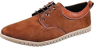 حذاء رياضي شمواه برباط للرجال OX1056، اسود، مقاس 44 EU