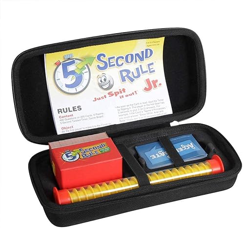 Hermitshell Funda de viaje para PlayMonster 5 Second Rule Game (solo caso)