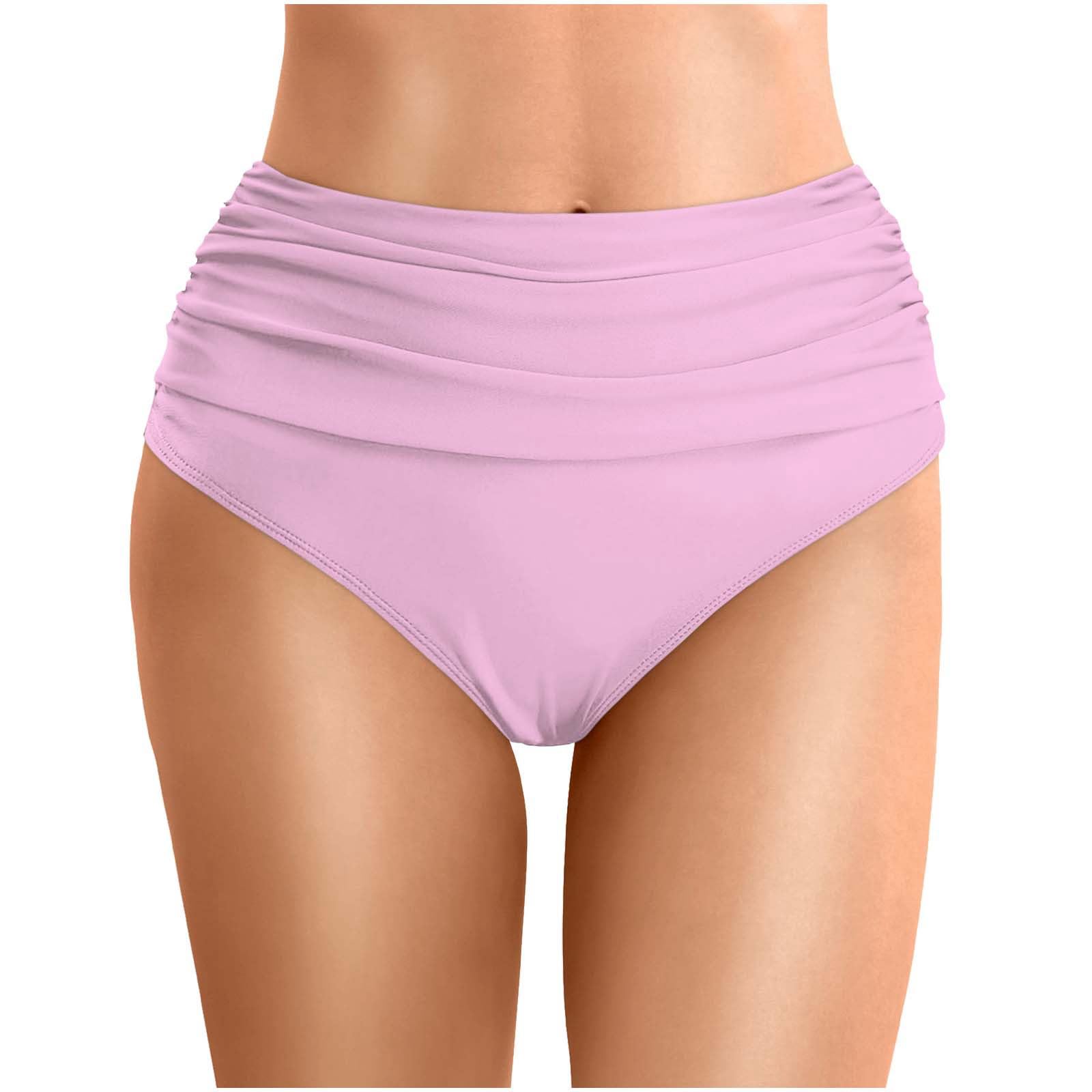 Culotte Maillot De Bain Taille Haute Bas De Maillot De Bain Femme Regle Shorty Et Slips Bikini Coton Ado 1 Piece Slip sans Couture Anti Fuite