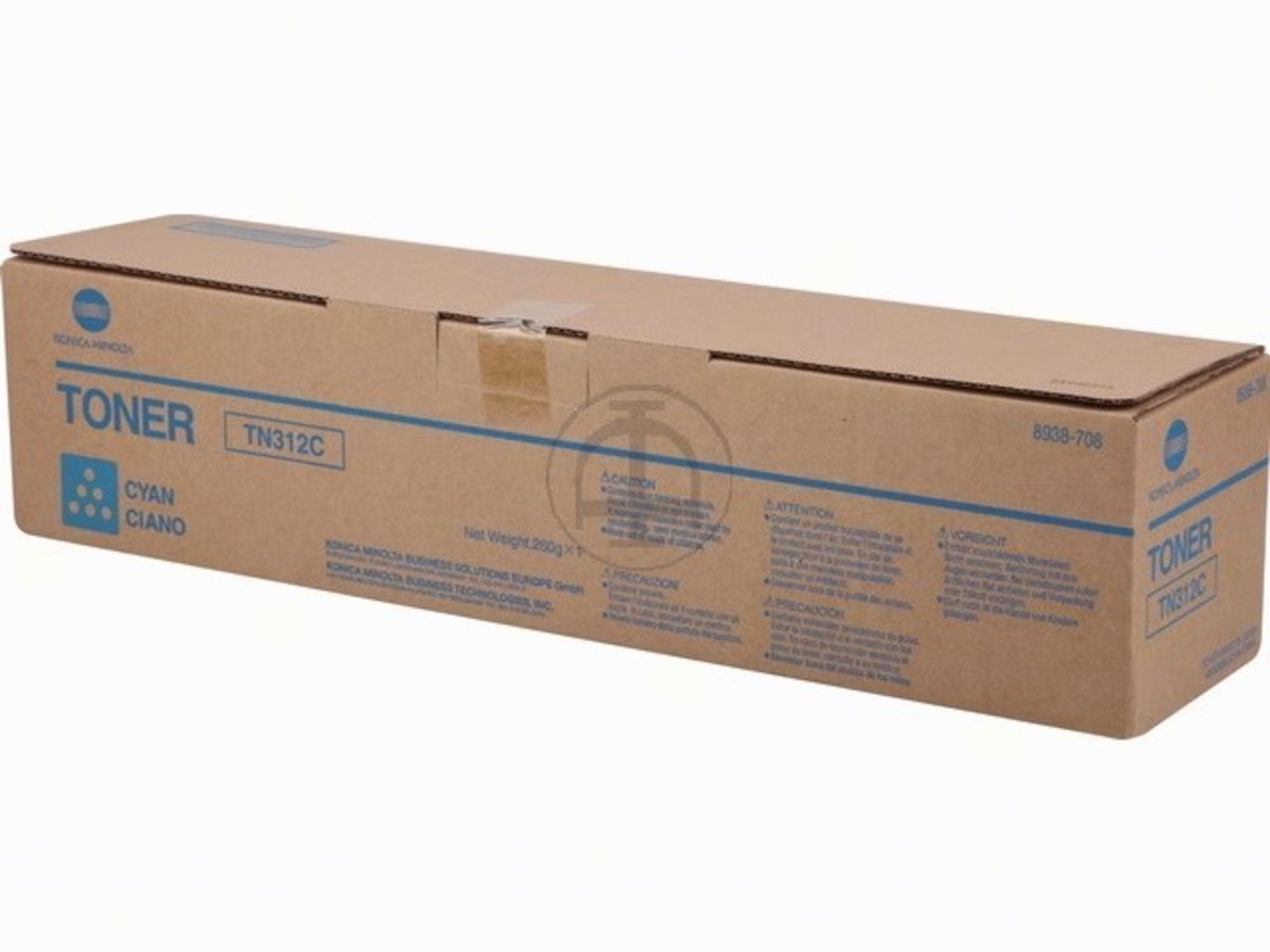 Toner cyan TN-312 C pour des dossiers d'architecture parfaits