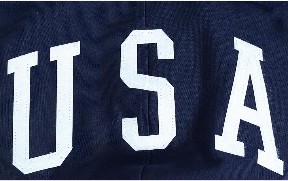Pro Standard Mens USMNT US Soccer Classic Chenille Full Zip Hoodie Midnight Navy L
