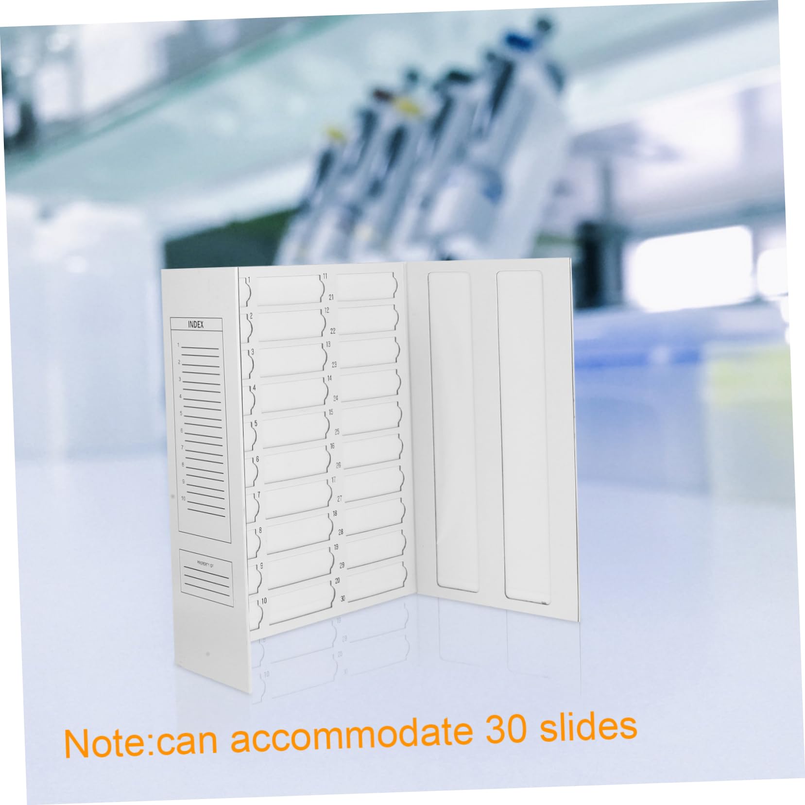 NAMOARLY Efficient Microscope Slide Storage Board Microscope Slide Kit for Boys and Girls Drying Holder