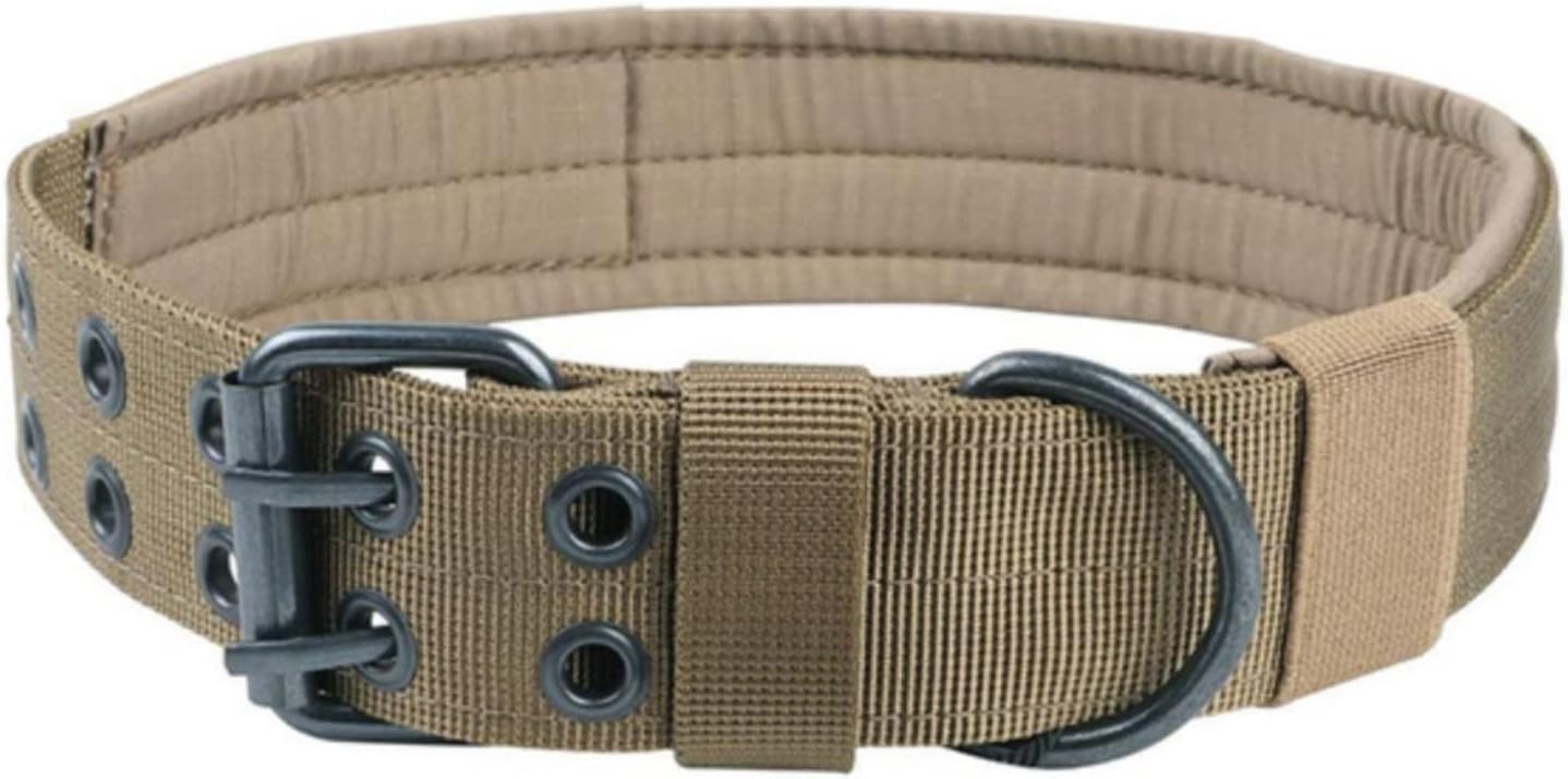 Collier pour chien épais en nylon pour protéger et guider votre grand compagnon
