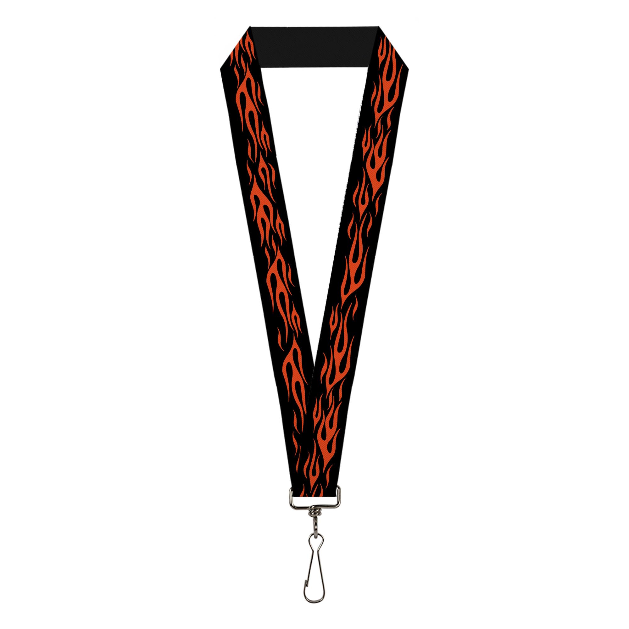 Buckle-Down Lanyard-1.0"-Flame Orange