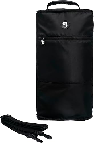 geckobrands Verticool Cooler - Bolsa térmica suave portátil aislada con correa ajustable para el hombro, capacidad para 9 latas o 2 botellas