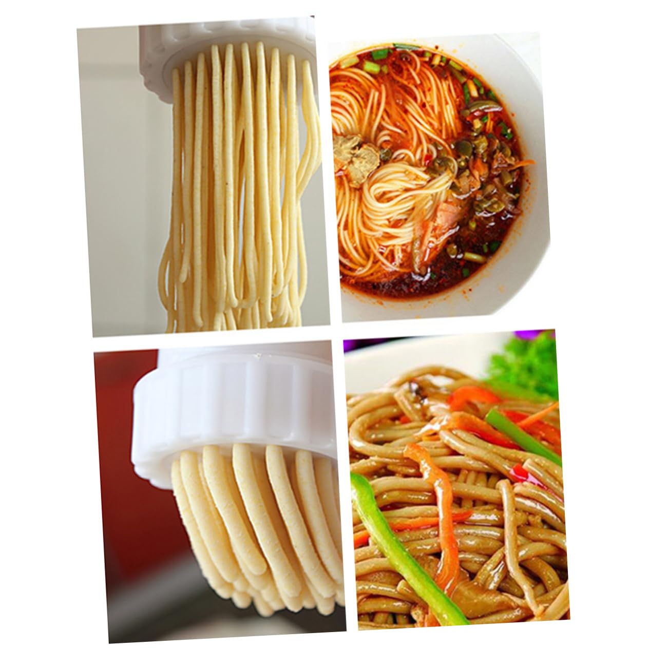 PRETYZOOM Household Mini Manual Noodle Maker Press Machine Compact Noodle Maker with for Pasta at Home Easy to Clean and Install Kitchen Tool