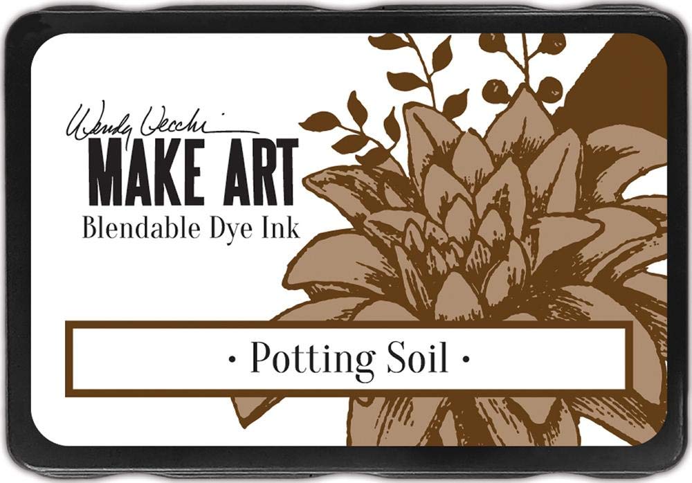 Ranger Wendy Vecchi Make Art Dye Ink Pads-Potting Soil