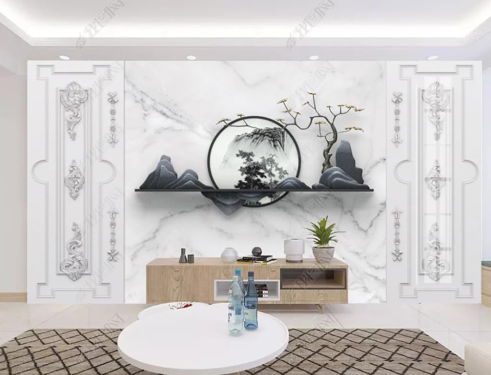 Papier peint intissé paysage mural salon et chambre 200x140cm