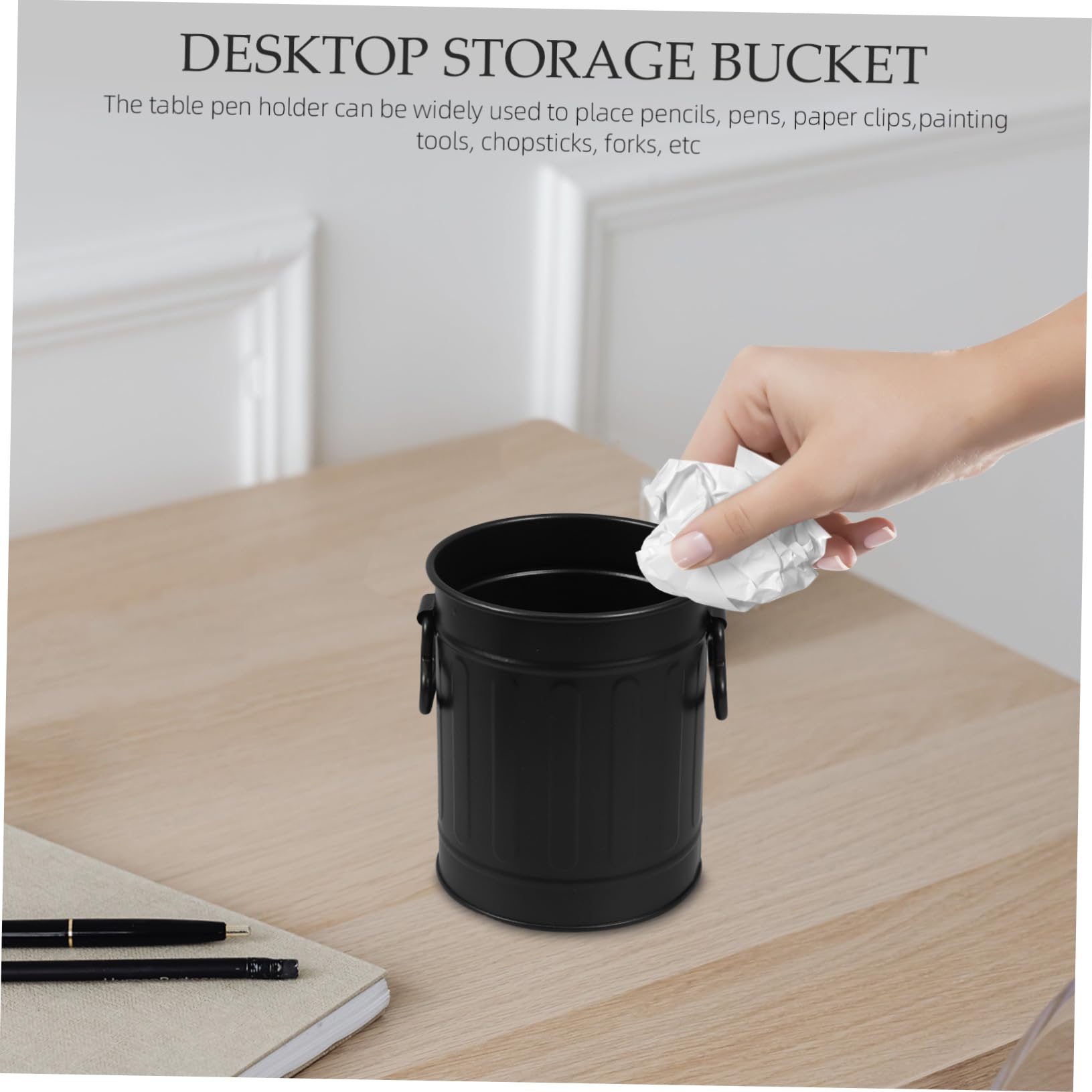 OSALADI 3 Set Cestino Da Scrivania Organizer Per Matite Portapenne Da Tavolo Portapenne Da Scrivania Vaso Di Fiori Portapenne Da Scrivania Portapenne Da Ufficio 2 pezzi * 3