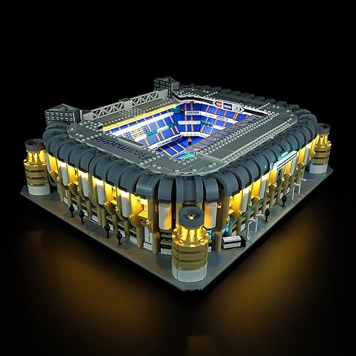 Miniatura 3 de WDDSPSH Kit de luz LED para Lego 10299 kit de iluminación de construcción de decoración para Real Madird Santiago Bernabeu Stadium 10299 solo kit de