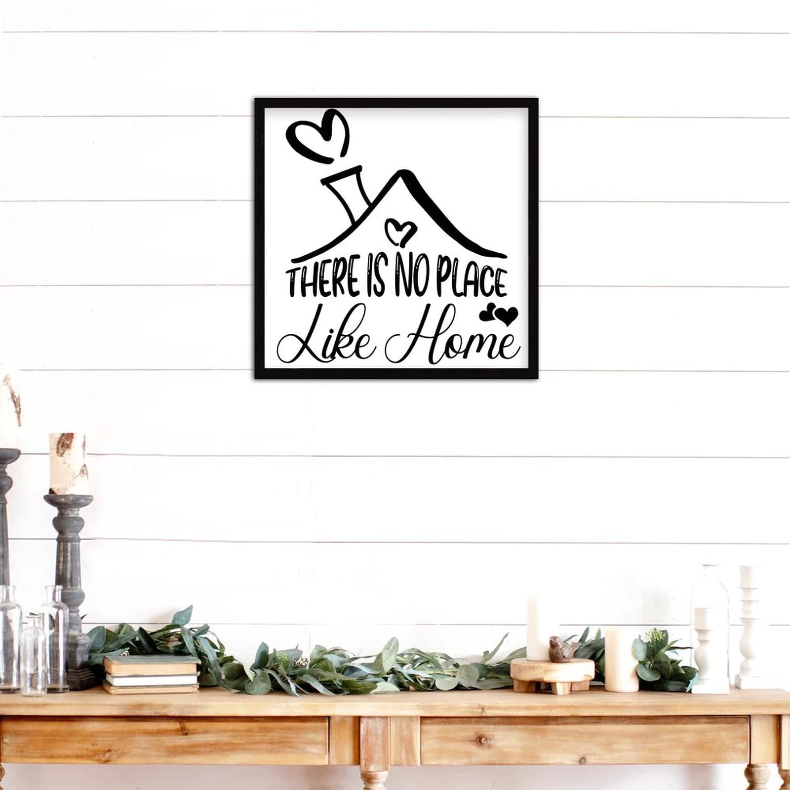 COCOKEN "Life Is Amazing" Wooden Plaque - 16x20 Inspirational Wall Art For Home Decor