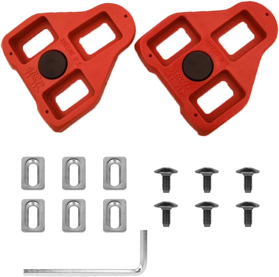 1 Pair Replacement Bike Cleats for Peloton Look Delta (9
