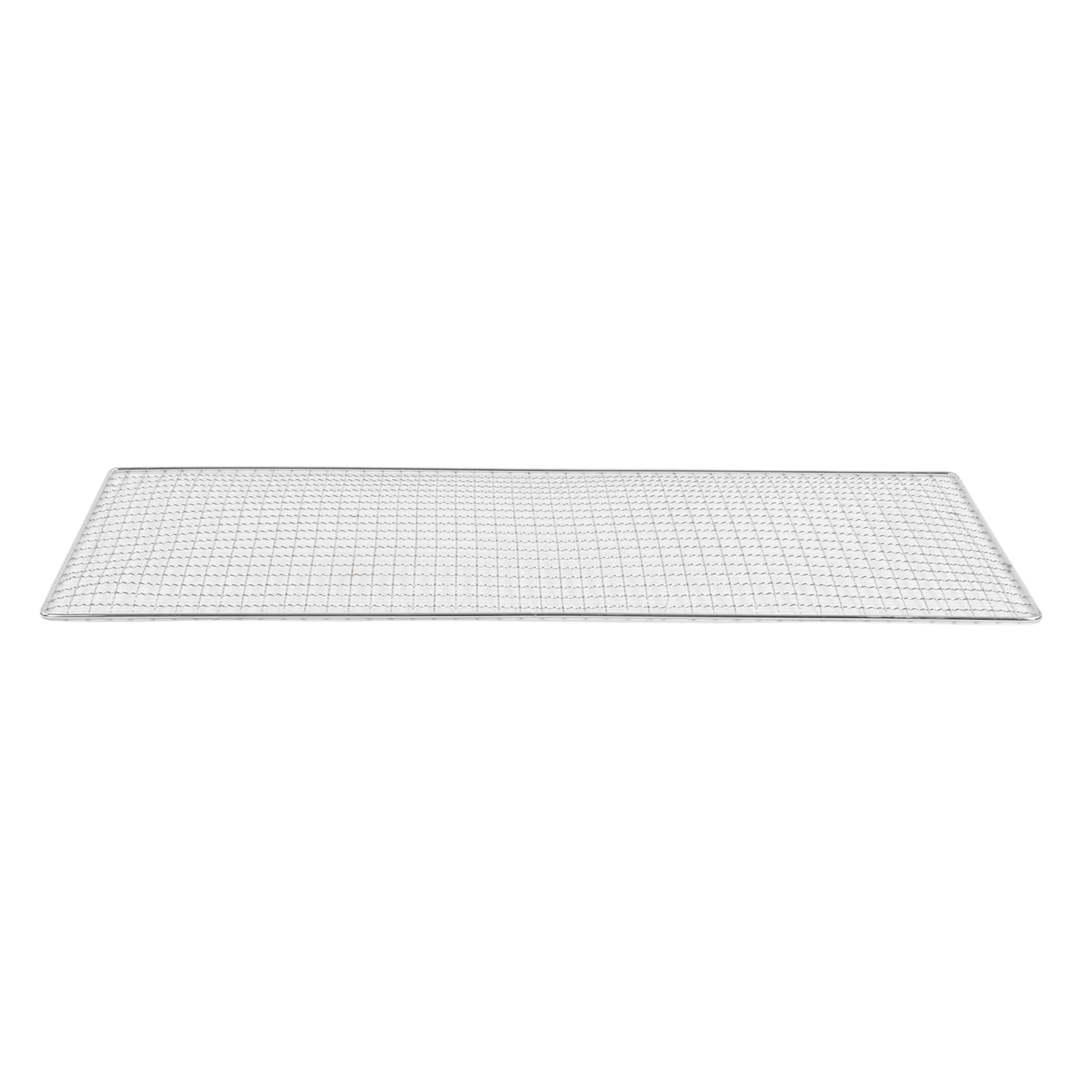 Rejilla de Parrilla de Acero Inoxidable, Malla de Alambre Resistente para Barbacoa, Ideal para Cocinar Barbacoa Al Aire Libre, 24,4x10,2 Pulgadas