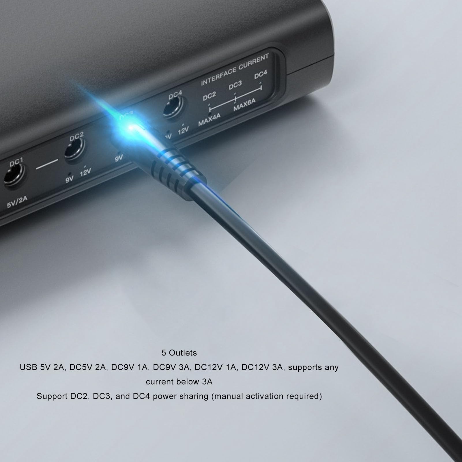 Zasilanie Awaryjne UPS z Baterii UPS 25600 MAh 5 V 9 V 12 V Maksymalnie 3 A 5 Gniazd Obsługuje Dzielenie Mocy Zasilacz UPS dla Routerów (Spacnanamfgso4u90r-12)