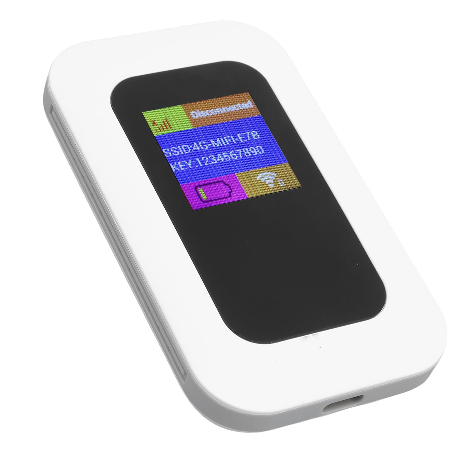Generic Urządzenie Typu Hotspot Wi-Fi o Dużej Prędkości 4G Kieszonkowa sieć Bezprzewodowa 300 Mb/s do Użytku Domowego i Biurowego