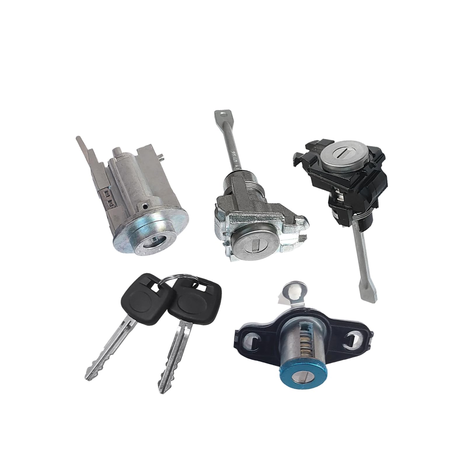 エンダモロジー/キーモジュール/LPG Ignition Switch & Front Door & Trunk Lock Cylinder Set with 2 Keys