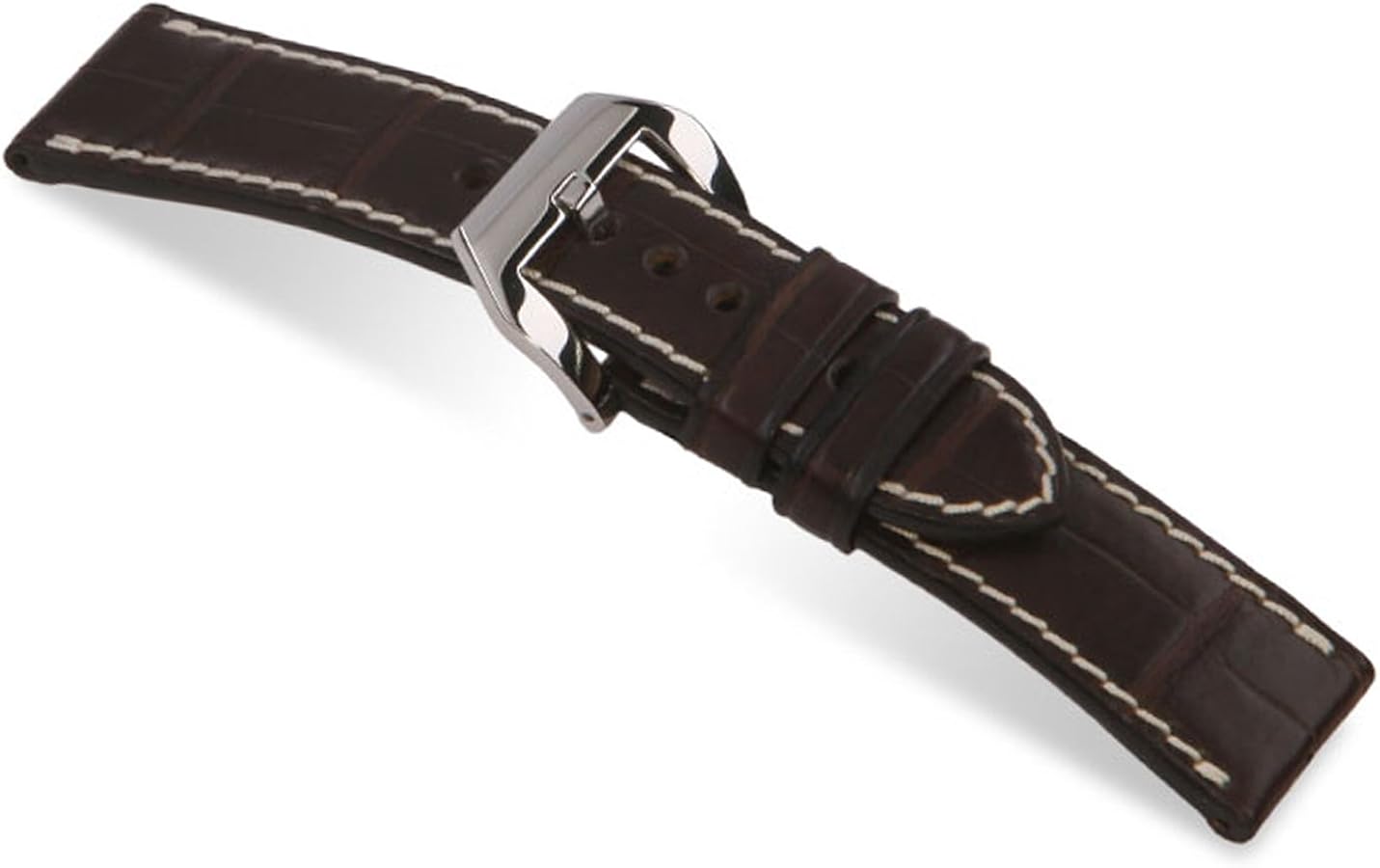Amazon | rios1931 Modena – Genuine Alligator Watch Band with