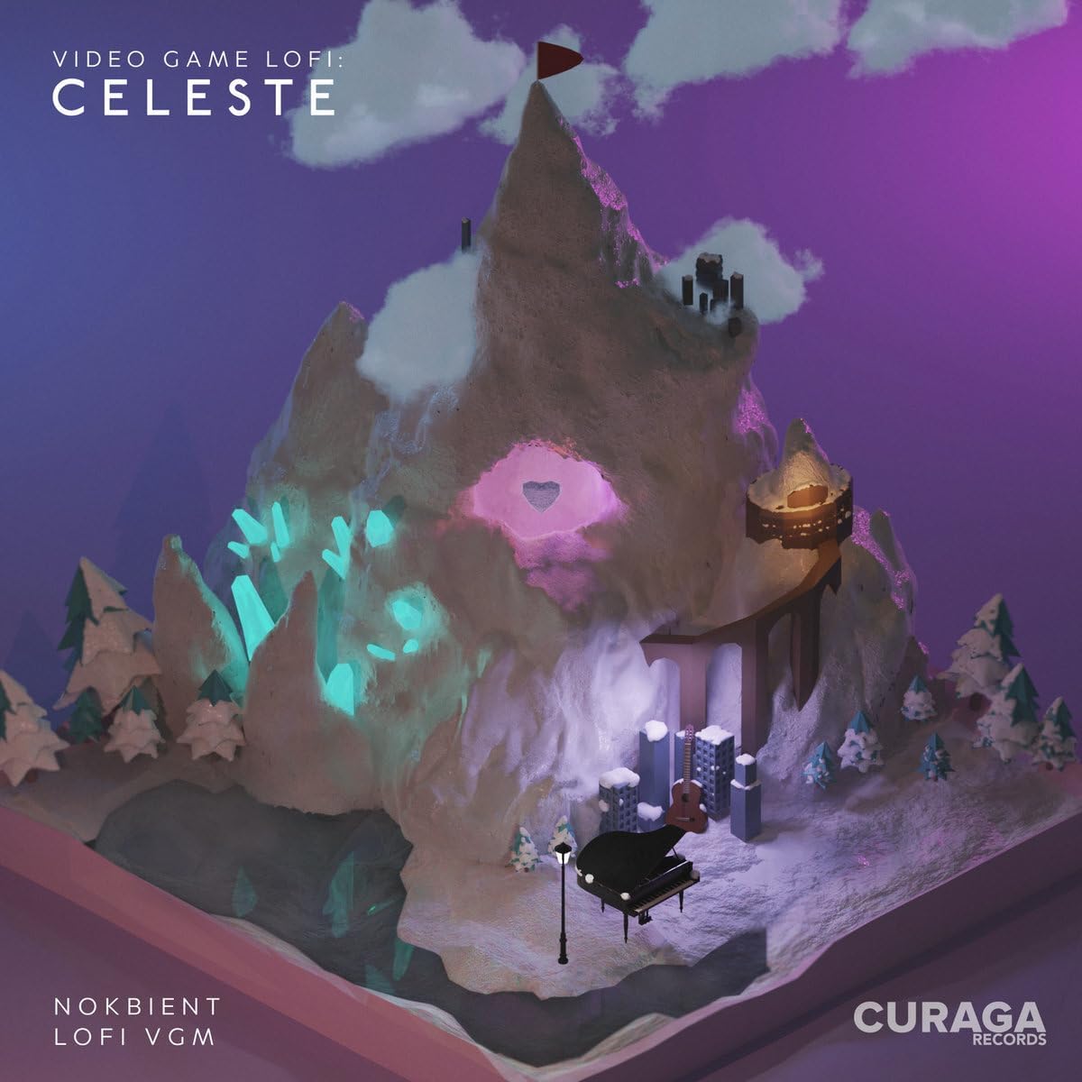 VIDEO GAME LOFI: CELESTE por Nokbient — capa do álbum