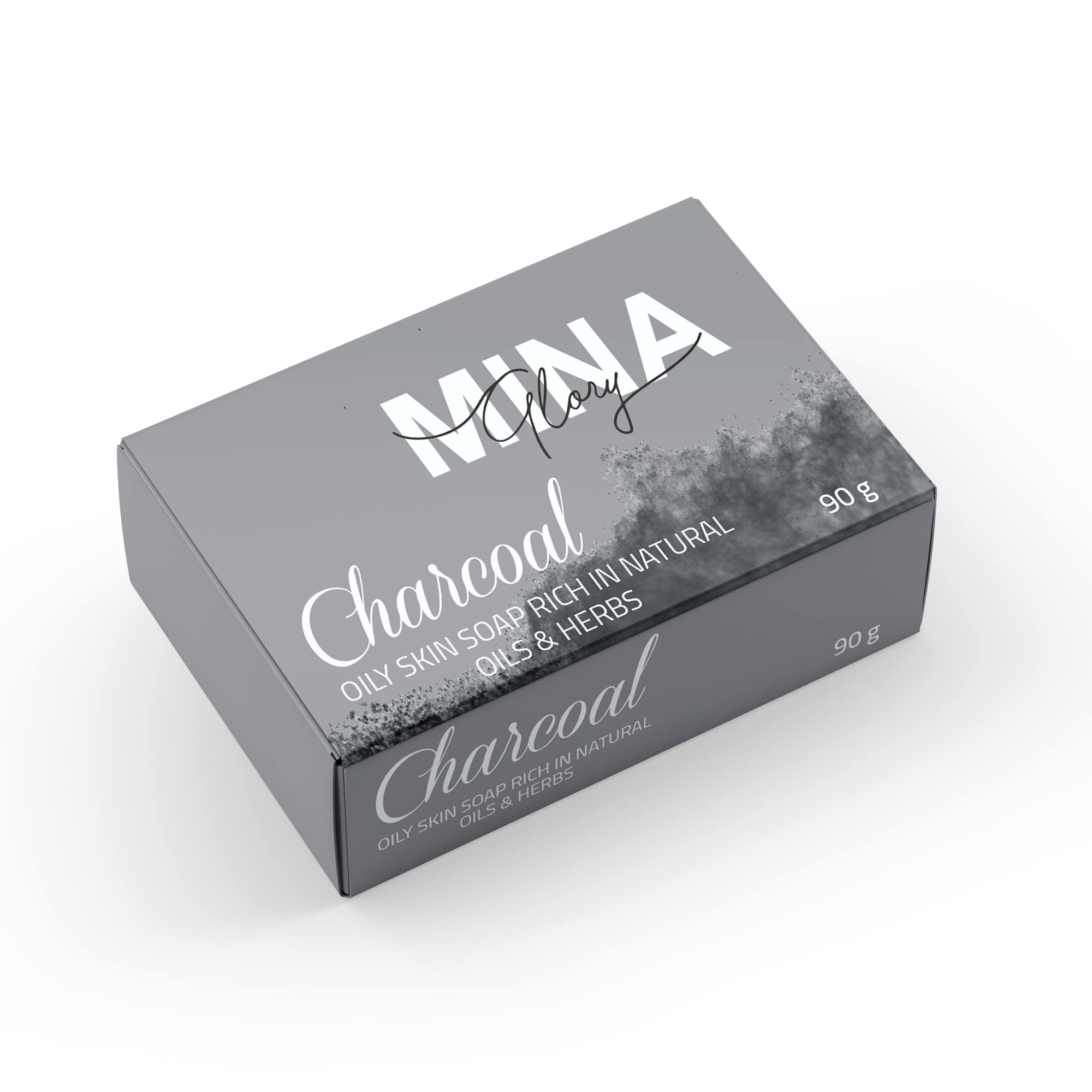 Activated Charcoal Black Soap,Organic Activated Charcoal Cleansing Soap Bar - Kills Virus, Germs and Bacteria - Clogged Pores, Blackheads, Anti - Pollution.