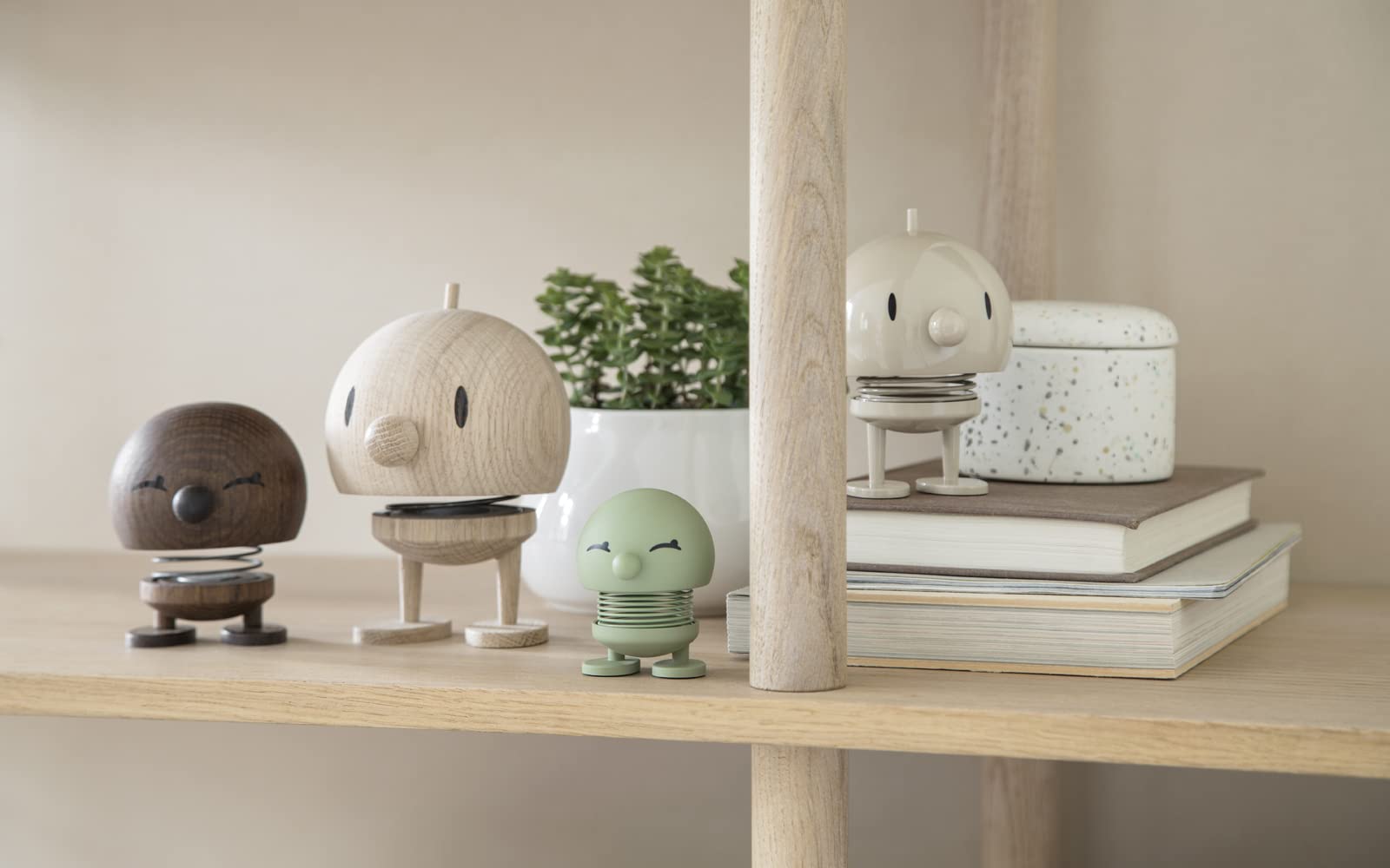 Hoptimist Bumble Bobble Figure & Lucky Charm, Scandinavian Decorative Figures for Living Room Desk, Office - Image 3