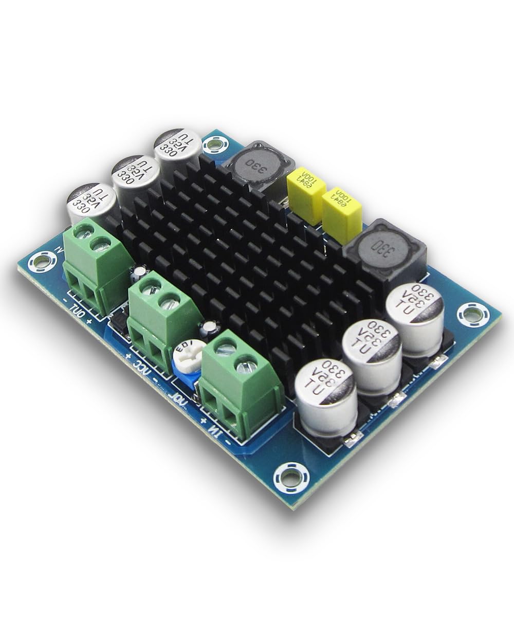 TPA3116 / TPA 3116 D2 Module Class D 100 watt, MONO - Digital, DC12-26V, DIY Car Vehicle Computer Speaker DIY Home Theater Audio System with Integrated speaker Protection Circuit.