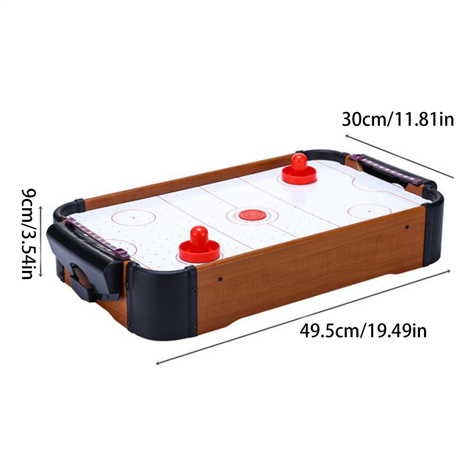 Table De Air Hockey Compact en Bois