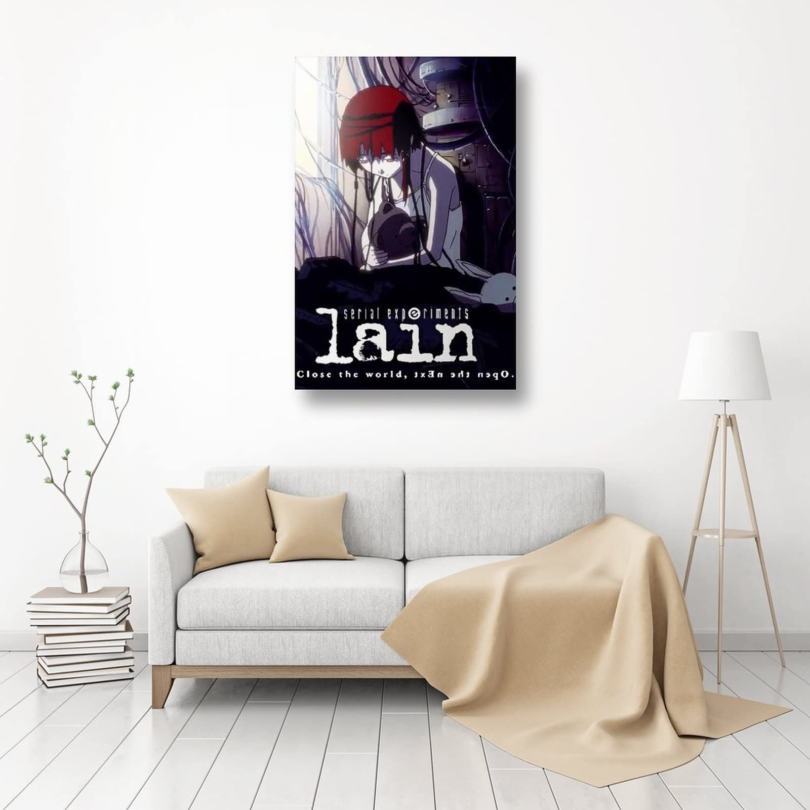 Stampa Su Tela Rudd - Serial Experiments Lain (2) Poster 30x45 Cm, Arte Moderna Per Camera Da Letto - 2