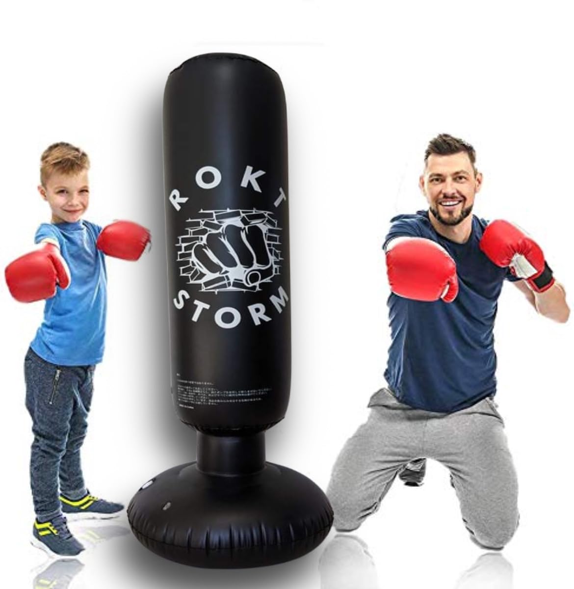 Amazon | サンドバッグ自宅用 子供 大人用 パンチバッグ ボクシングPVC