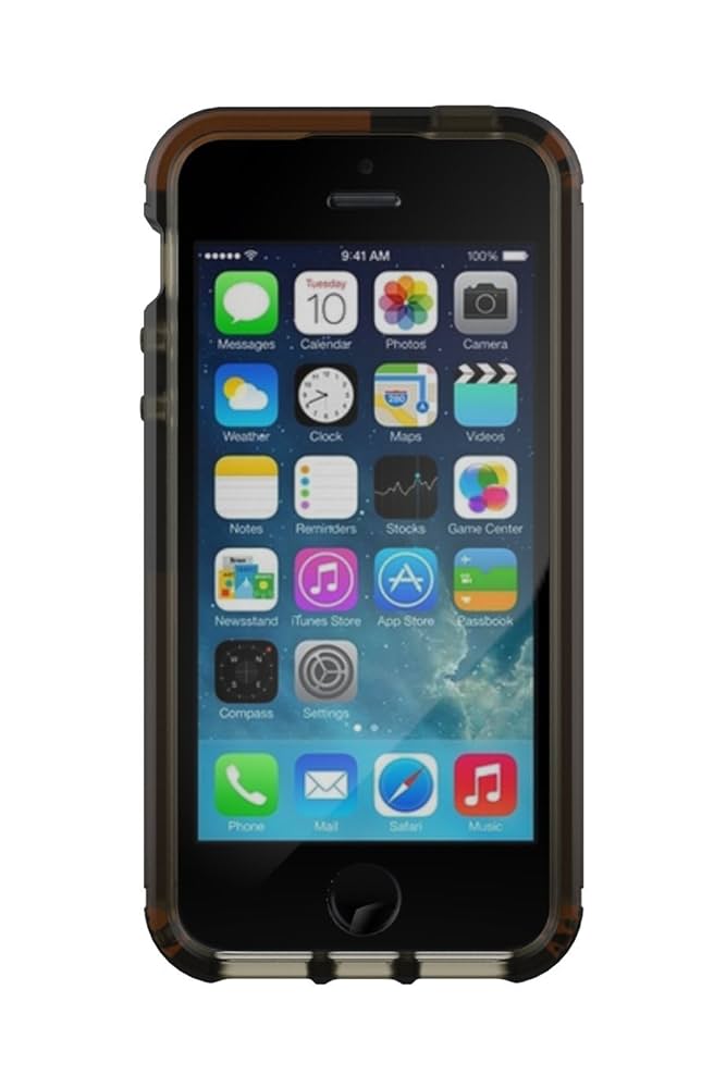 iPhone - 専用 Amazon.com: Tech21 Impact Tactical for iPhone 5/5S S E
