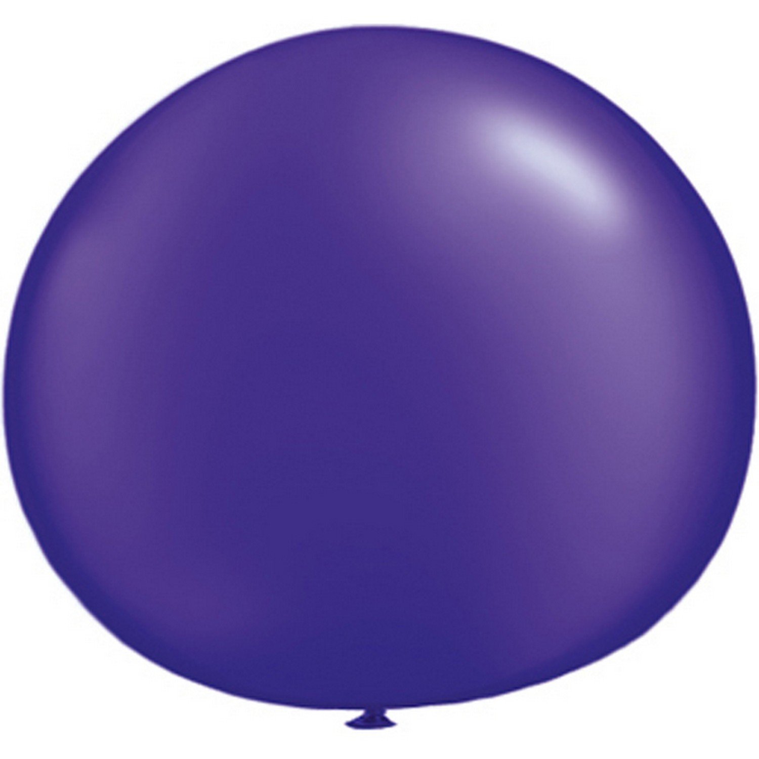 Qualatex Palloncini In Lattice 12,7 Cm - Colore Purple, 100% Lattice Naturale Biodegradabile, Made In USA, Gonfiabili Ad Aria O Elio - 2