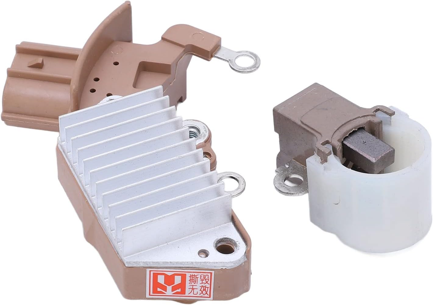 Alternator Regulator Set 2770064130, Alternator Voltage Regulator with Brush Holder 1260001810 Replacement for Camry