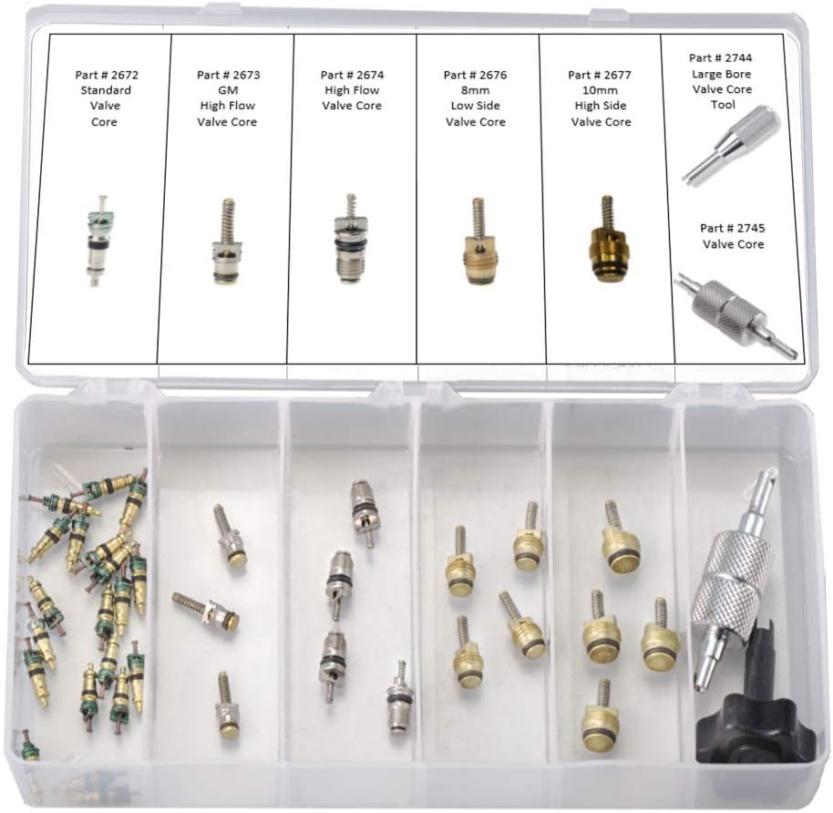 FJC 2680 Valve Core Assortment with Tools