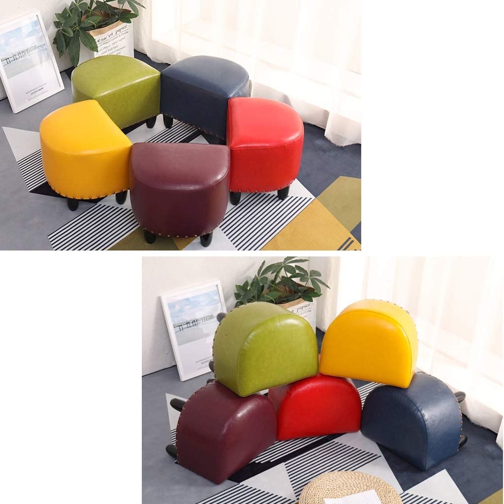 Amazon｜ホーム. 半円スツール布張りオスマンPouffeフットスツール