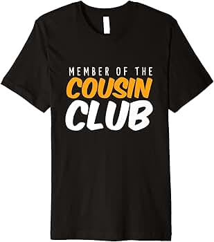 Cousin club shirts Clearance