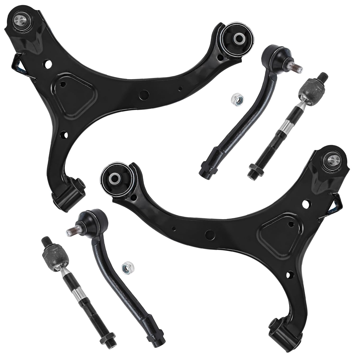 Detroit Axle - 6pc Front End Suspension Kit for Hyundai 2007-2012 Santa Fe
