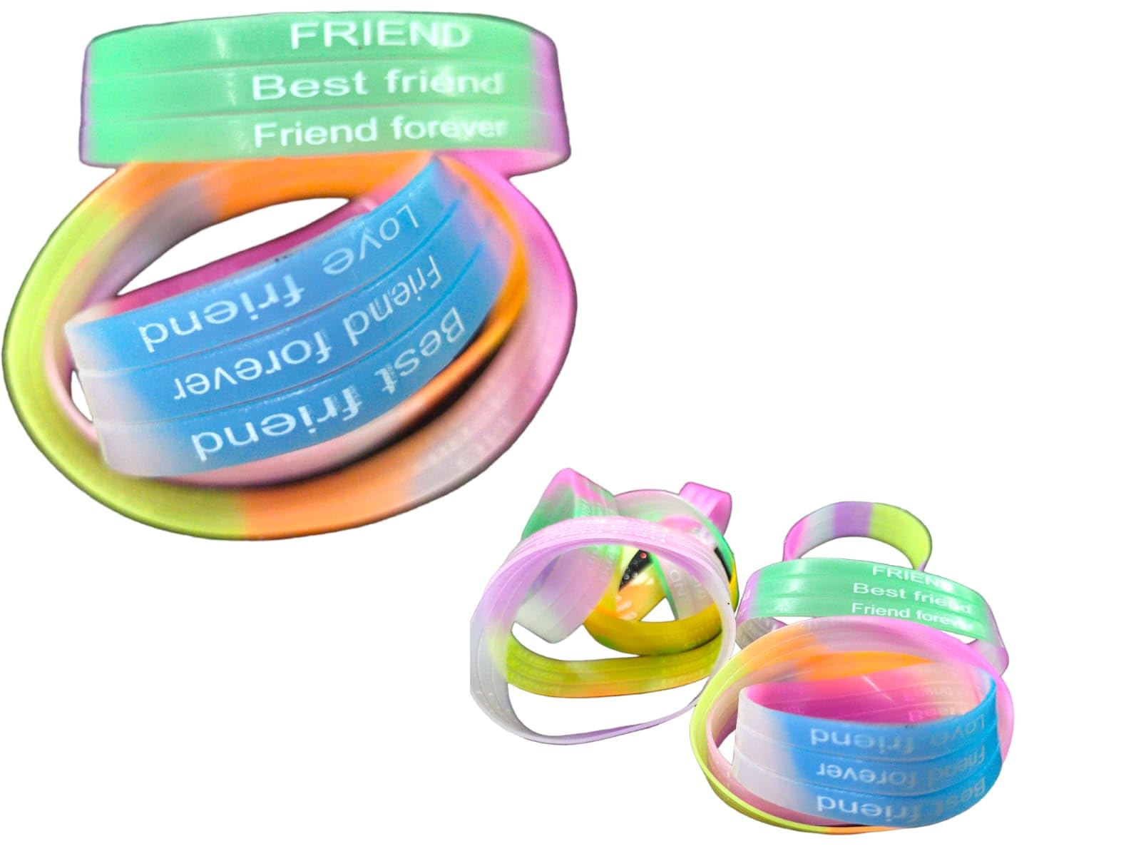 LITTLEMORE-INDIAN Free Size Rubber Friendship Band, Friendship day band, Fancy for Friendship Day Pack Multicolor Band for Girls and Boys Women men for all age SET OF 50 (Friend221) (Model3) (B0DBDH17QZ) Amazon Price History, Amazon Price Tracker