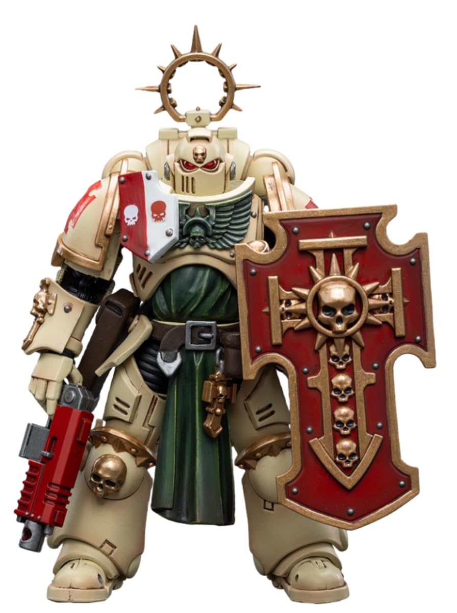 HiPlayJoyToy Warhammer 40K Collectible Figure: Dark Angels Bladeguard Veteran 1:18 Scale Action Figures JT7967 (Dark Angels Bladeguard Veteran)