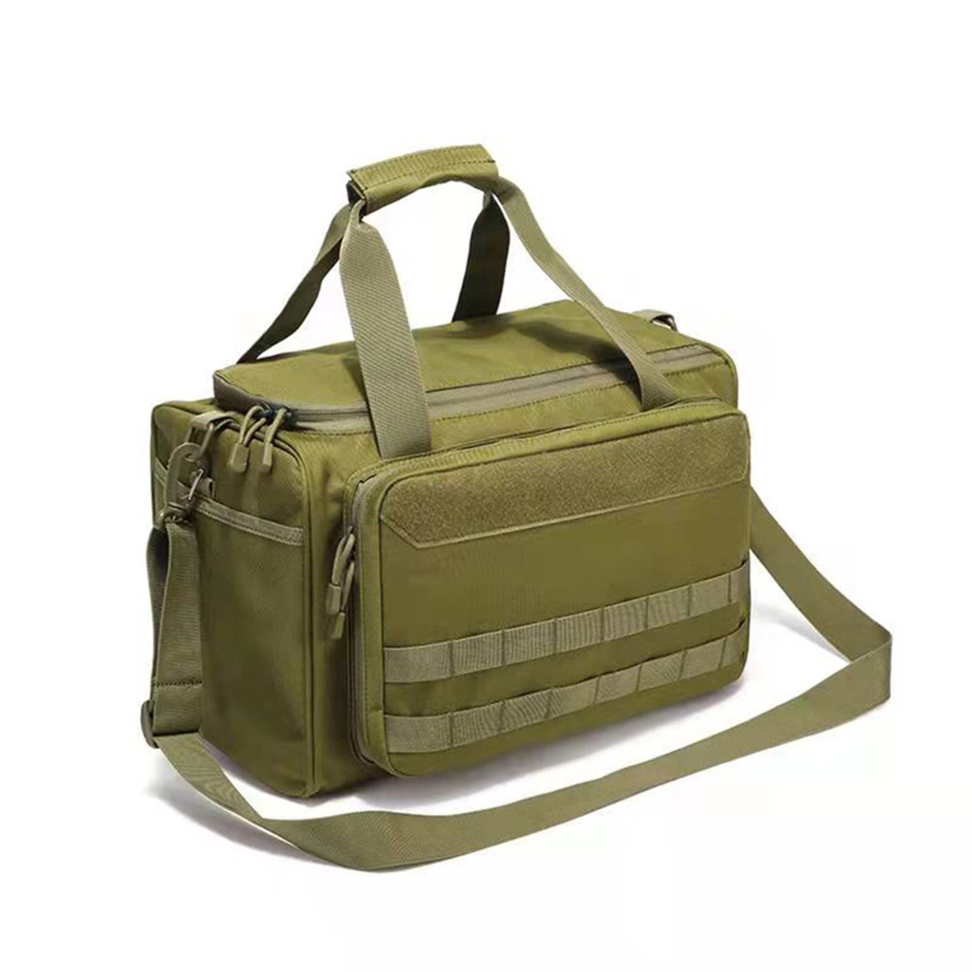 Bolsa de Rango de Pistola táctica Bolsa de Lona de Tiro con Pistola Bolsa de Accesorios de Equipo de munición para Revista de Pistolas para Deportes de Campo de Tiro de Caza