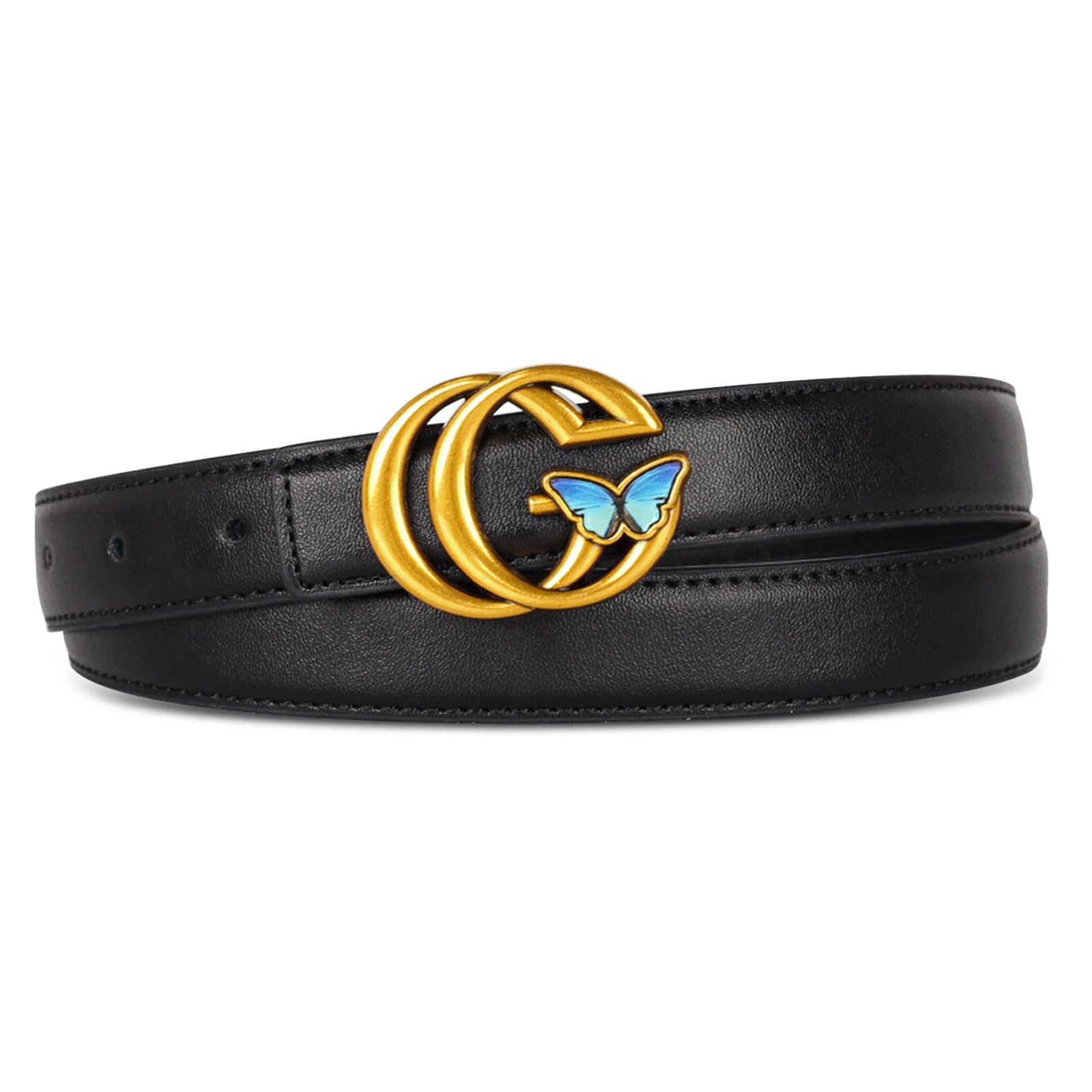 Luxury Designer womens belt gg belt Premium Gift Fashion Accessory Freedom Metamorphosis Pattern