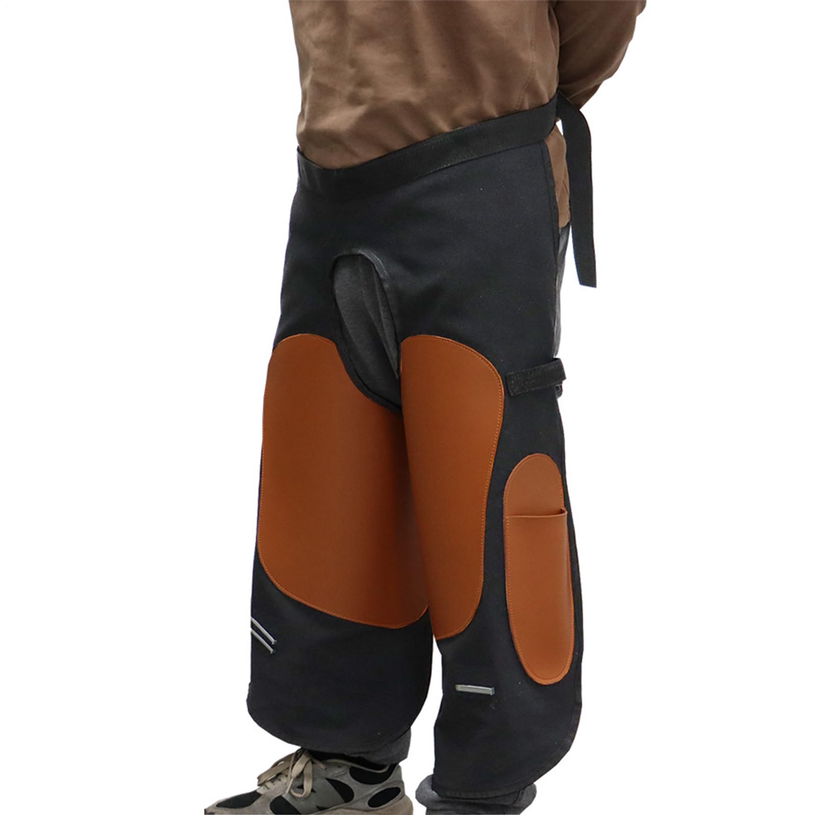 Equine Care Farrier Apron | Adjustable Heavy-Duty Protection with 2 Tool Pockets,Welding Apron for Men - for Machinist Mechanic Carpenter Firefighter Construction Shop Workshop Work