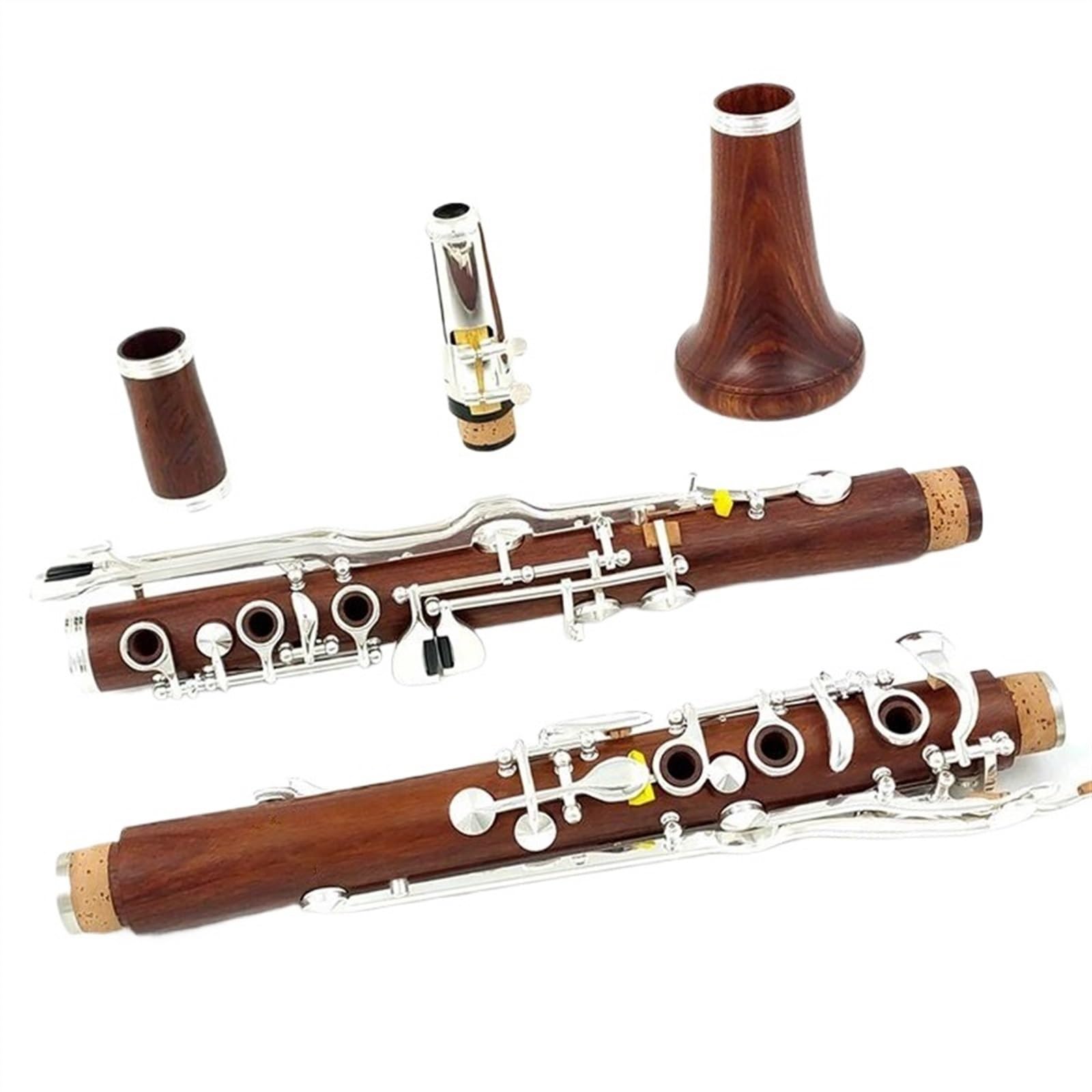 Anfänger klarinette Klarinette G Tune Redwood versilbert 20 Tasten